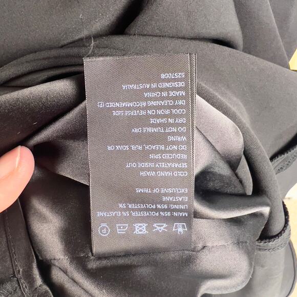 Bardot size 8 black special occasion midi dress, classic elegant 2622 - Picture 9 of 12